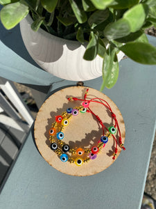 Multicolor evil eye