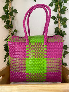 Medium basket tote bag